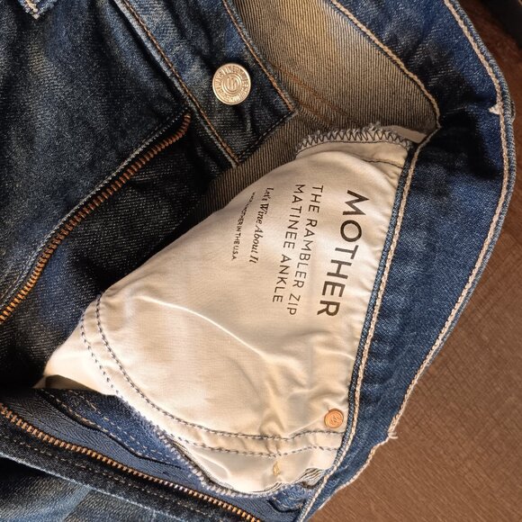 MOTHER SUPERIOR The Rambler Zip Matinee SIZE 28 in "Let's Wine About It" - Picture 9 of 14